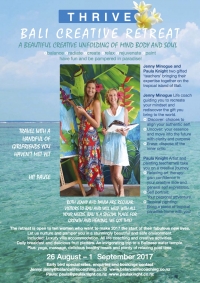 Bali Creative Retreat - August 2017