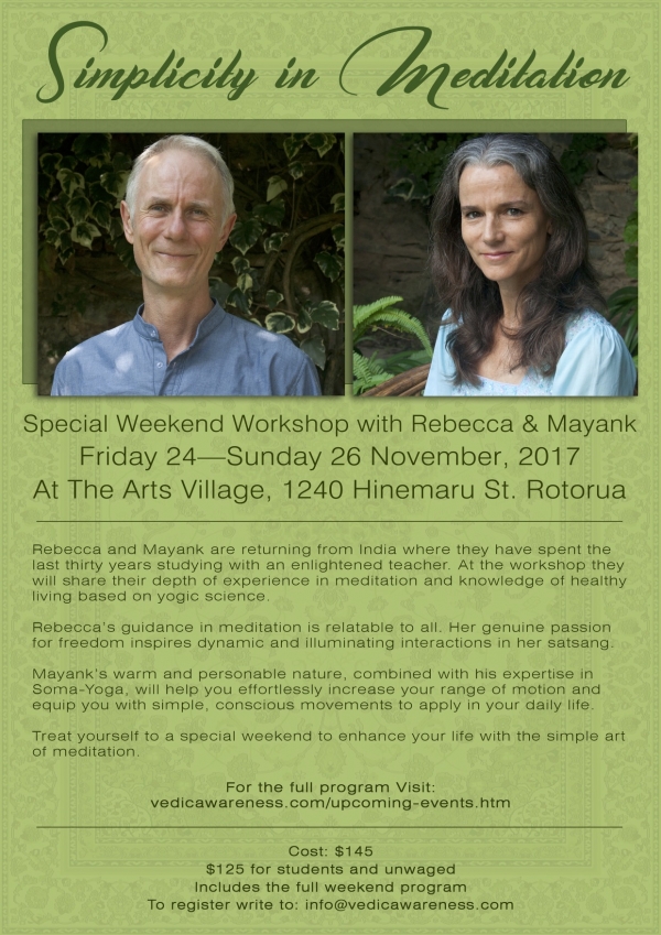 Enhance Your Life with the Simple Art of Meditation - Rotorua Workshop